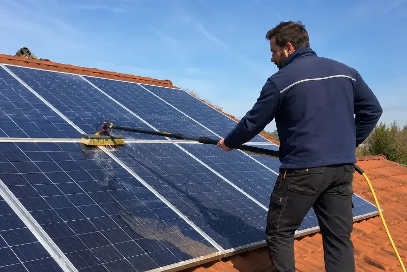 Nettoyage et entretien de panneaux solaires à Granges-les-Beaumont